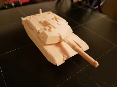 M1A1 ABRAMS SCALE MODEL 3D model