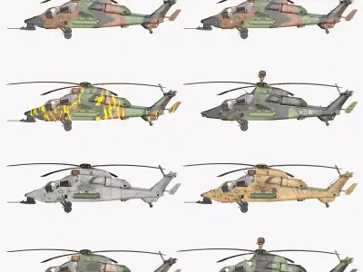 Helicopters Tiger EC-665 Collection 