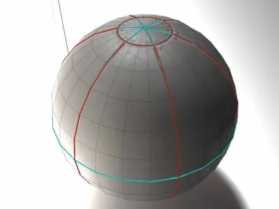 Sphere-Bot with hydraulics Free-Download Free low-poly 3D model