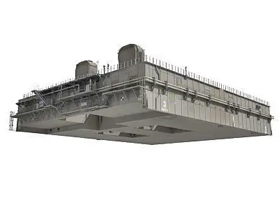 Mobile Launch Platform NASA 3D model