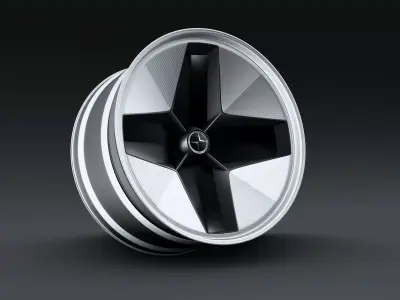 volvo concept rim Low-poly 3D model
