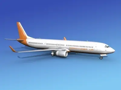 Boeing 737-900ER Commander Air 3D model