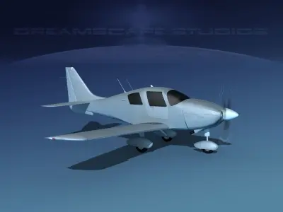 Cessna 400 TTx Bare Metal 3D model