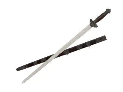 Jian Sword 3D model