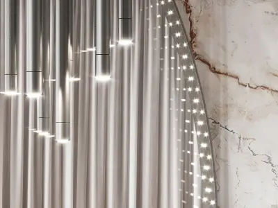 Hallway Set N10 1 3D model