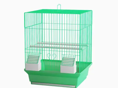 Birdcage 02 3D model