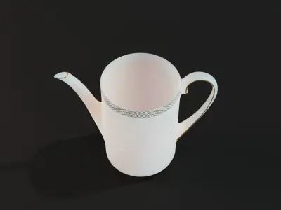 Teapot coffee pot Free 3D model