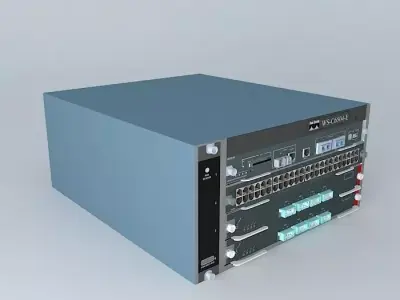Cisco Catalyst 6504E Switch 3D model
