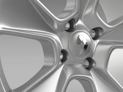Renault Logan rim 3D model