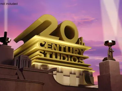 20th Century Fox Studios 3D model