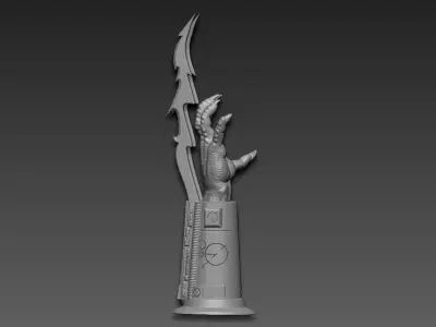 The hand of the predator 3D print model