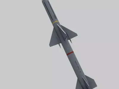 missile 3D model