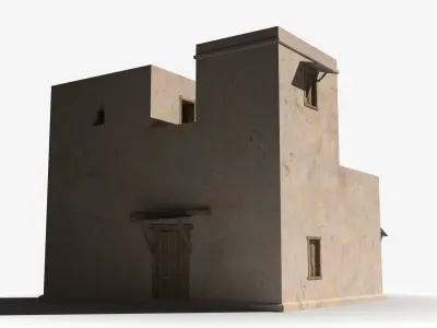 Arab x15 Low-poly 3D model