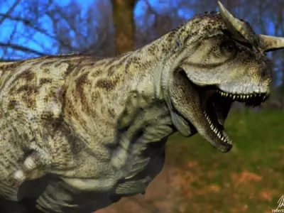 Carnotaurus t - rex 3D model