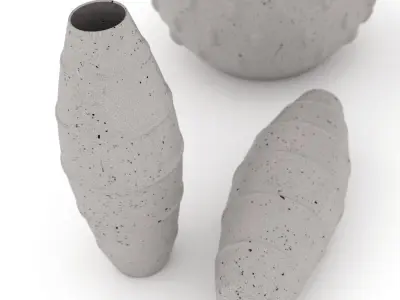 Decorative Vases Free 3D model