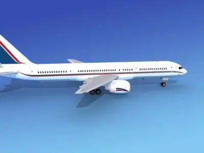 Boeing 757-200 Corporate 3 3D model