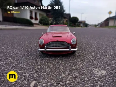 RC model Aston Martin DB5 3D print model