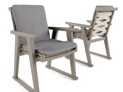 Gio outdoor chair 3D model