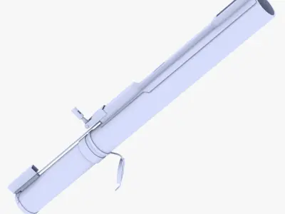 M72 LAW Launcher Low-poly 3D model