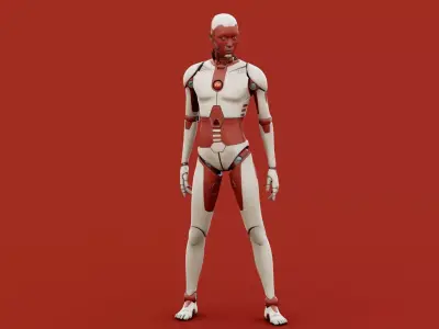 i-HOMO 10 RIGGED 3D model