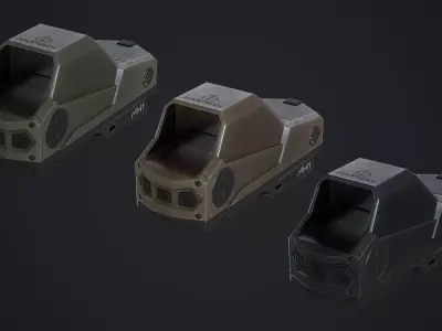 RDS Hartman MH1 Low-poly 3D model