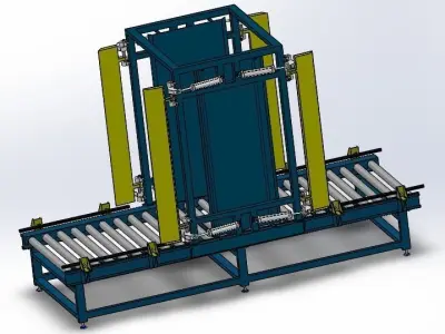Chain hoist 3D model
