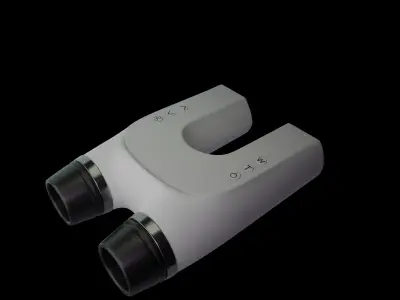 Telescope binoculars 3D model