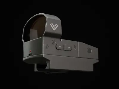 Scope Vortex Venom Low-poly 3D model