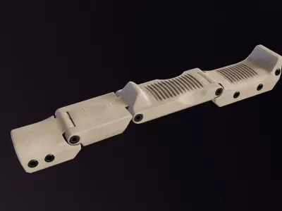 Adjustable Front Grip Low-poly 3D model