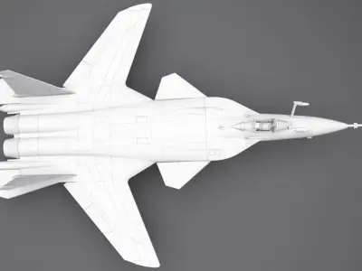 SU 47 Scale model 3D print model