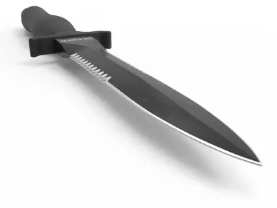 Gerber Knife 3D model