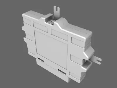 ECU Engine Control Unit 3D model