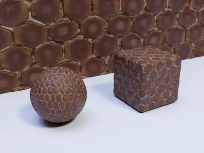 Dragon Scale 01 Material Texture