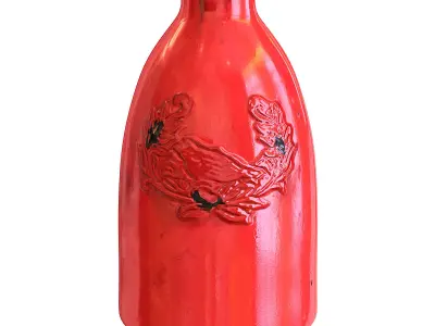 Crestview Accessories Vases Set Low-poly 3D model