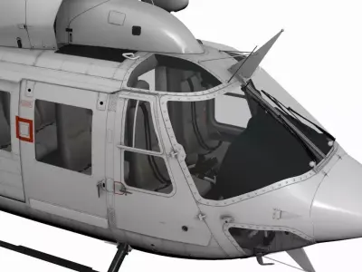 MBB-Kawasaki BK-117 3D model