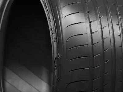 Tire R17 - Goodyear Eagle F1 Asymmetric 3 3D model