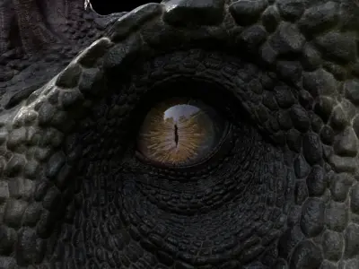 Suchomimus tenerensis Low-poly 3D model