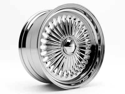 Billet Specialties GS47 Wheel 3D model