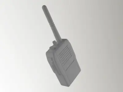 Walkie Talkie 3D model