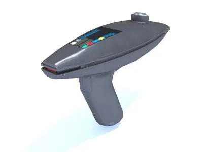 Phaser Gun Type 2 2271  Low-poly 3D model