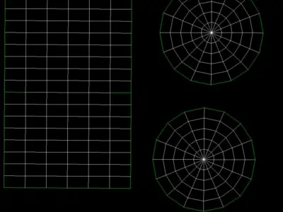 Indian Oil tank Low-poly 3D model