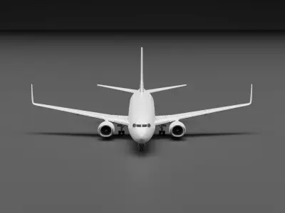 Boeing 737-800 Transavia 3D model