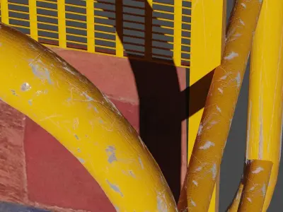 Uttar Pradesh Security 3D model