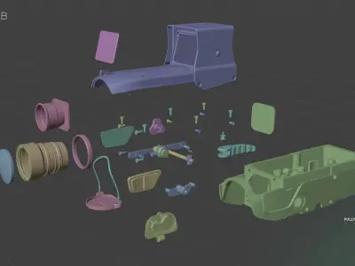 XTRAIM Sight 3D model