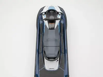 Yamaha FX Cruiser WaveRunner Jet Ski Low-poly 3D model