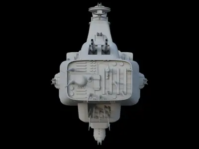 BABYLON 5 - Hyperion Heavy Cruiser Mk2 3D model