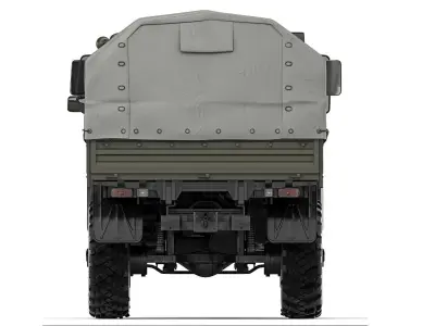 Kamaz 5350 Mustang 2003 3D model