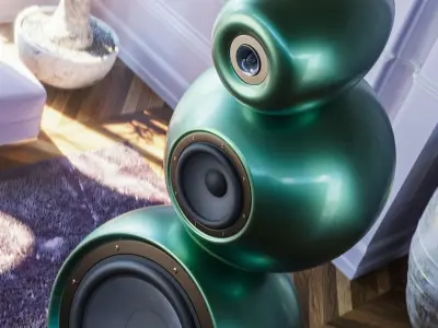 Audio Speaker Floorstanding 3D model