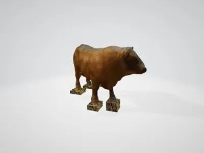 Only a Cow Free 3D model