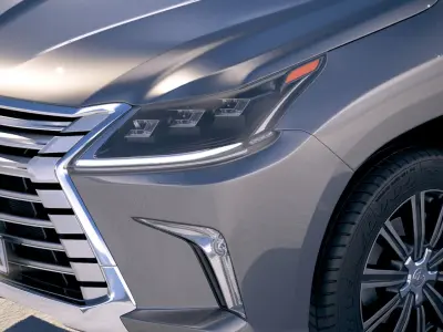 Lexus LX 570 2017 3D model purchase